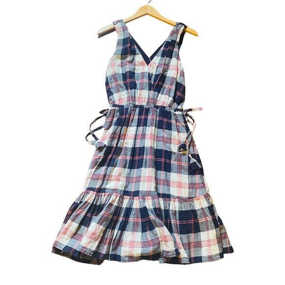 Anthropologie Isabella Sinclair Dickens Plaid Dress - Picture 3 of 9